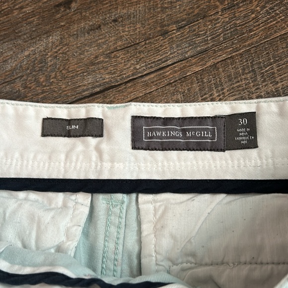 Hawkings McGill cut-off topless mermaid print  Men’s chino shorts Size 30 - Picture 7 of 8